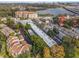 Aerial view of community and waterfront at 320 Lakeview St # 123, Orlando, FL 32804