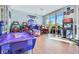 Fun game room with air hockey and arcade games at 4190 Lana Ave, Davenport, FL 33897