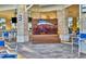 Relaxing outdoor space with tables, chairs, and a bar at 4190 Lana Ave, Davenport, FL 33897