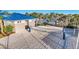 Beach volleyball court with a net and plenty of sand at 4190 Lana Ave, Davenport, FL 33897