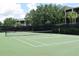 Green tennis and pickleball court at 605 Rum Run # 605, Davenport, FL 33837