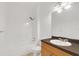 Simple bathroom with vanity, bathtub, and tiled floor at 234 N Glenwood Ave # 4, Orlando, FL 32803