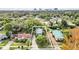 Aerial view showcasing the property's location and surrounding area at 1550 Indiana Ave, Winter Park, FL 32789