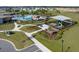 Community playground with slides and shade structure near the pool area at 2075 Heart Lake Dr, Groveland, FL 34736