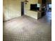 Another view of the kitchen and dining area with patterned flooring at 826 Rosalia Dr, Sanford, FL 32771
