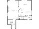 First-floor layout showcasing the living room, dining area, kitchen, breakfast nook, and laundry at 148 Harwood Cir, Kissimmee, FL 34744