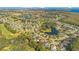 Community overview showcasing numerous homes, lakes and golf course at 1942 Willow Wood Dr, Kissimmee, FL 34746