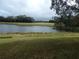 Serene lake view with green grass and a tranquil atmosphere at 915 Ekana Green Ct, Oviedo, FL 32765