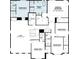 Second-floor plan displaying bedrooms, bathrooms, loft, and owner's suite at 977 Hawksnest Pt, Oviedo, FL 32765