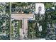 Overhead view of homes, empty lots, and some ongoing construction activity at 987 Hawksnest Pt, Oviedo, FL 32765