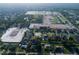 High angle view of a residential area, including developed homes and vacant land parcels at 987 Hawksnest Pt, Oviedo, FL 32765