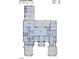 First-floor blueprint showcasing spacious rooms, multiple bedrooms and bathrooms, and living areas at 17050 Medici Way, Bella Collina, FL 34756