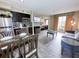 Combined living, dining, and kitchen in an open floorplan at 3100 Parkway Blvd # 110, Kissimmee, FL 34747
