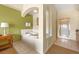 Bathroom with jetted tub and walk-in shower at 8112 Poinciana Blvd # 1709, Orlando, FL 32821