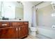 Simple bathroom with single sink and shower/tub combo at 11410 Rapallo Ln, Windermere, FL 34786