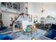 Spacious living room with high ceilings and elegant furnishings at 11410 Rapallo Ln, Windermere, FL 34786