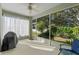 Relaxing screened patio with backyard access at 28023 Cypress Springs Loop, Okahumpka, FL 34762