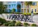 Convenient bike rack available for residents at 2956 Caribbean Soul Dr, Kissimmee, FL 34747