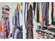 Large walk-in closet with ample hanging and shelving space at 3056 Parrot Head Pl, Kissimmee, FL 34747