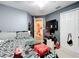 Comfortable bedroom with double bed and ensuite bathroom access at 3965 Journey Ct, Casselberry, FL 32707