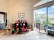 Bright and spacious living area with access to a screened patio at 3965 Journey Ct, Casselberry, FL 32707