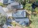 Aerial view showcasing house and driveway at 1445 Creekside Cir, Winter Springs, FL 32708