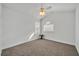 Well-lit bedroom with vaulted ceiling and carpet flooring at 1445 Creekside Cir, Winter Springs, FL 32708