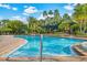 Expansive resort-style pool with a pergola at 8001 Cool Breeze Dr # 121, Orlando, FL 32819
