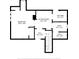 Second floor plan featuring a sitting room, bedroom, wet bar, and 2 bathrooms at 1413 Dorothy Ave, Haines City, FL 33844