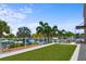 Outdoor recreation area with turf and cable railing at 1567 Carey Palm Cir, Kissimmee, FL 34747