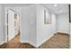 Bright entryway with wood-look tile floors at 2967 S Atlantic Ave # 504, Daytona Beach Shores, FL 32118