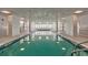 Indoor condo pool with natural light at 2967 S Atlantic Ave # 504, Daytona Beach Shores, FL 32118