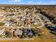 Aerial view showing home's location in a residential neighborhood at 532 Maricopa Dr, Kissimmee, FL 34758