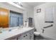 Clean bathroom, featuring a vanity and shower at 532 Maricopa Dr, Kissimmee, FL 34758