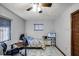 Small bedroom with a bed and tiled floor at 532 Maricopa Dr, Kissimmee, FL 34758