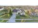 Aerial view of a single-story home with a tile roof, driveway, and landscaped yard at 2920 Orangebud Dr, Kissimmee, FL 34746