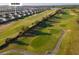Aerial view of homes situated alongside a golf course at 781 Ocean Course Ave # 601, Davenport, FL 33896