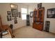 Home office with built-in shelving and ample workspace at 2393 Jernigan Loop, Kissimmee, FL 34746