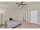 Bedroom with carpeted floor and ceiling fan at 3780 Plainview Dr, Orlando, FL 32824