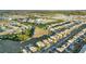 Aerial view of a residential neighborhood with a house at 488 Sapphire Dr, Davenport, FL 33837