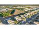 Modern two-story home in a planned community, aerial view at 488 Sapphire Dr, Davenport, FL 33837
