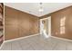 Dining area with tile floors and geometric wall design at 488 Sapphire Dr, Davenport, FL 33837