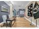 Spacious hallway with military honors display at 3528 Chapel Hill Blvd, Clermont, FL 34711