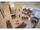 Open concept main living area with kitchen, Gathering room, and dining area at 8100 Fan Palm Way, Kissimmee, FL 34747