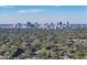 Aerial view of city skyline with lush green trees at 1406 Winn Ave, Orlando, FL 32806