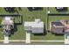 Bird's-eye view of single-story home and yard at 264 Chicago W Ave, Haines City, FL 33844