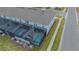 Aerial view of townhomes with private screened pools at 4250 Lana Ave, Davenport, FL 33897