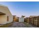 Small backyard with shed and wooden fence at 5436 Wood Crossing St, Orlando, FL 32811