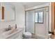 Small bathroom with shower and toilet at 5509 Bay Lagoon Cir, Orlando, FL 32819