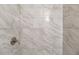 Shower with marble-look tile surround at 5815 Harrington Dr, Orlando, FL 32808